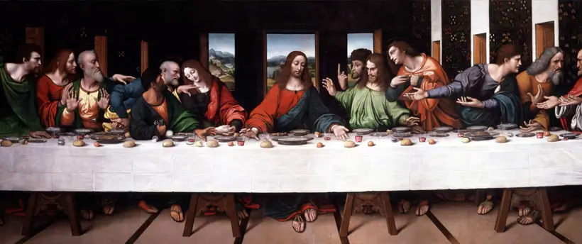 Popular Painting, "The Last Supper" by Leonardo Da Vinci