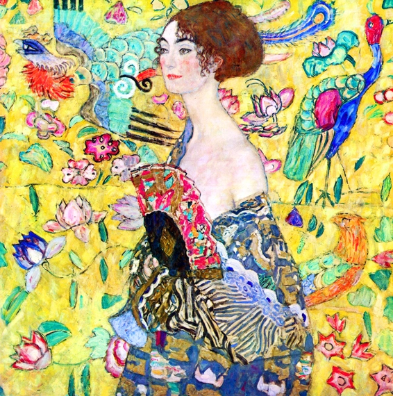 Woman With Fan